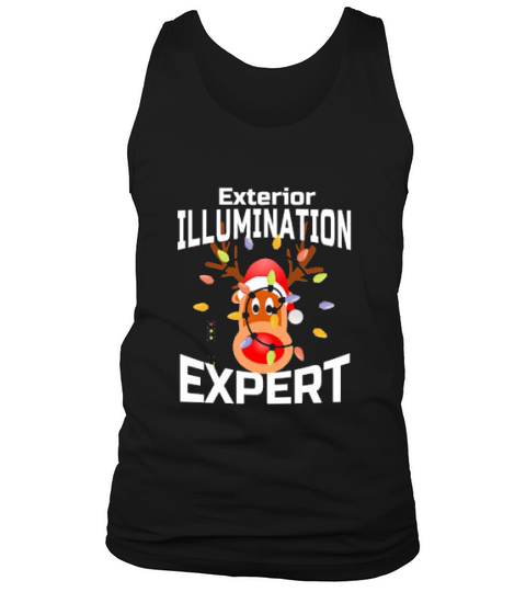 Exterior Illumination Expert For Christmas Lights Experts Tank Top Unisex