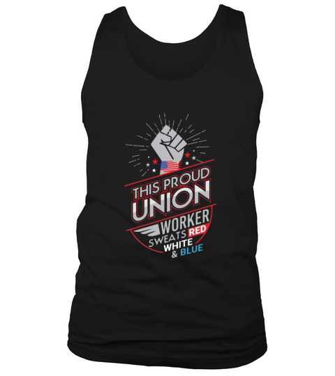 Labor Union of America Pro Union Worker Protest Dark  1 Tank Top Unisex