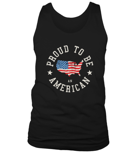Proud to be an American Kids Hoodie Tank Top Unisex