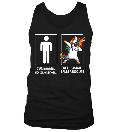 Real Eastate Sales Associate Tank Top Unisex