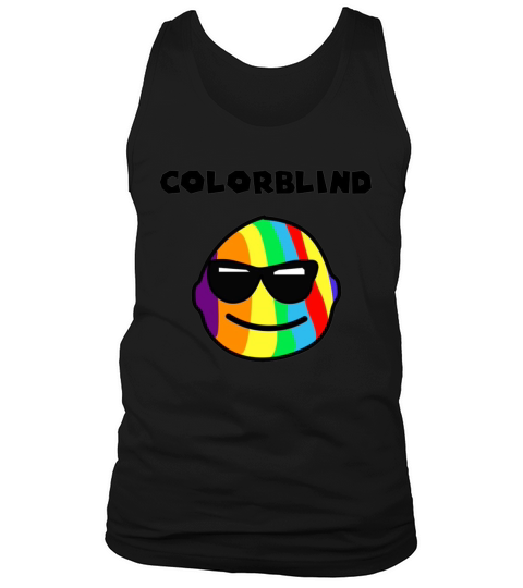 Vector Custom Colorblind sunglasses visual color Tank Top Unisex