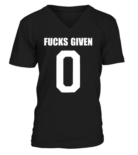 FUCKS GIVEN V-Neck T-shirt