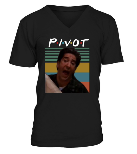 Ross Geller pivot Friends Vintage shirt V-Neck T-shirt
