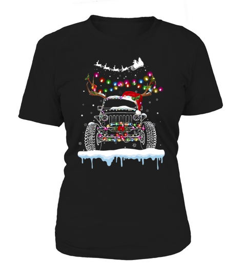 Jeep Merry Christmas Women's T-Shirt