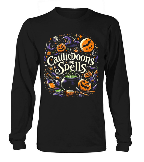 Cauldrons and Spells Long sleeved Unisex