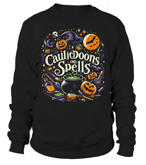 Cauldrons and Spells Sweatshirt Unisex
