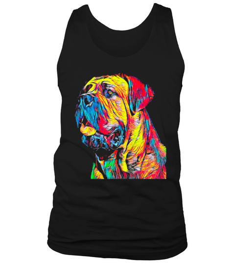 Cane Corso  Italian Mastiff Dog Head Tank Top Unisex