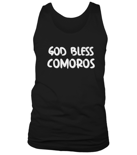 God Bless Comoros Tank Top Unisex