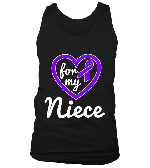 Hodgkins Lymphoma For Niece Cancer Awareness T-shirt Tank Top Unisex