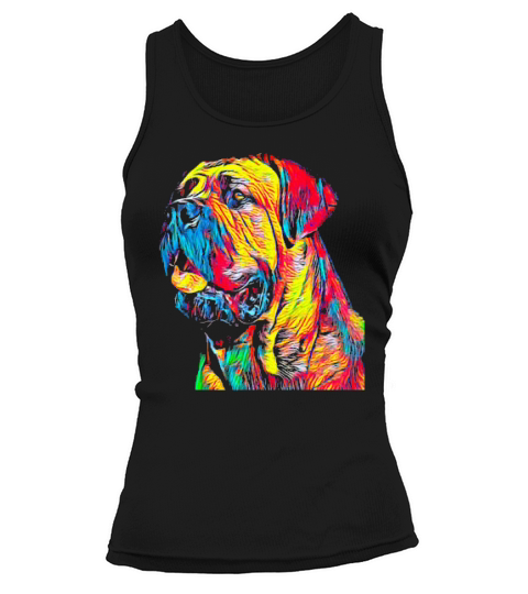 Cane Corso  Italian Mastiff Dog Head Tank top Woman