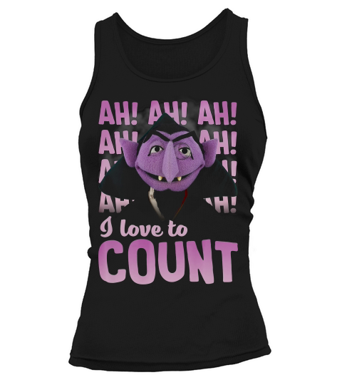 Sesame Street The Count Ah! Ah! Ah! T-shirt Tank top Woman