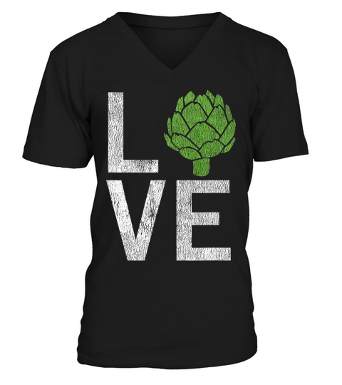 Love Artichoke Vegetable Gift T-shirt V-Neck T-shirt