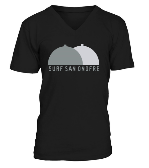 Surf San Onofre Shirt Vintage Surfing Tee V-Neck T-shirt