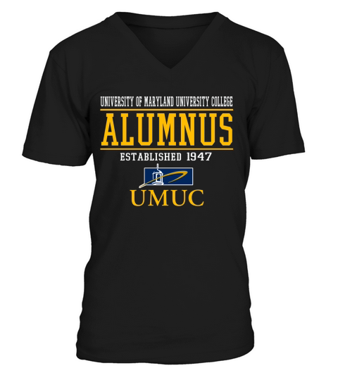 Umuc Alumnus V-Neck T-shirt
