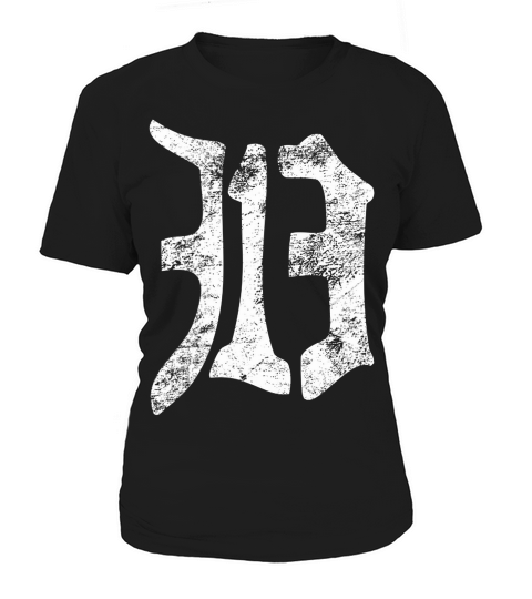 Detroit 313 T Shirt Vintage Old English D Area Code Tee_1 Women's T-Shirt