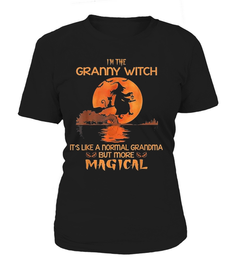 I Am The Granny Like A Normal Grandma Halloween Gifts Women's T-Shirt