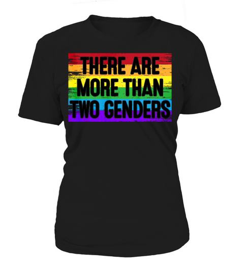 There Are More Than 2 Genders Two Gift Men Women T-shirt Women's T-Shirt