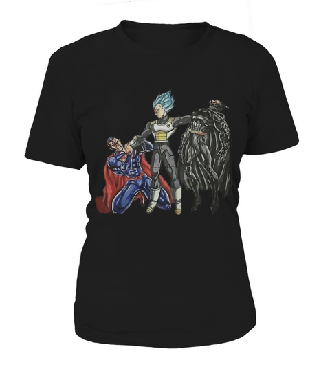 Vegeta Superman Batman shirt Women's T-Shirt
