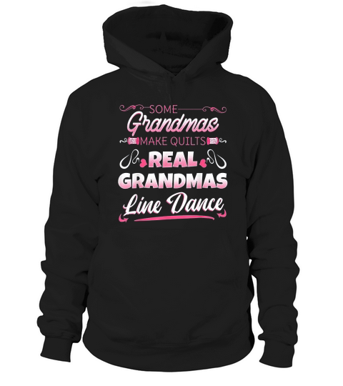 Real Grandmas Line Dance Sewing Dancing Grandmother Hoodie Unisex