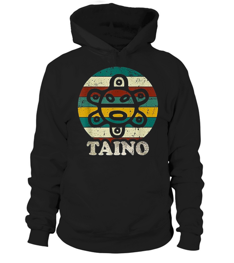 Vintage Sun Distressed Taino Sun Symbol Gift Taino Hoodie Unisex