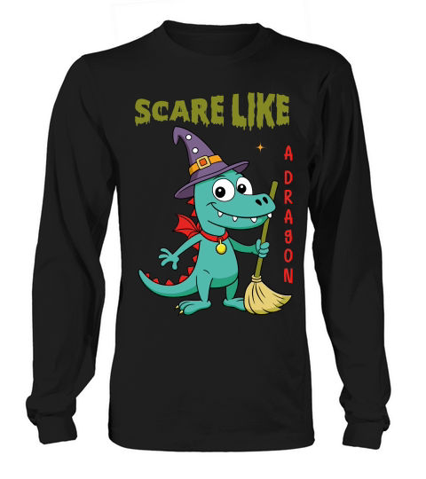 Scare like adragon Long sleeved Unisex