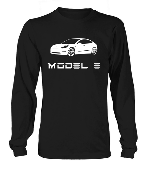 Tesla Model 3 Long sleeved Unisex