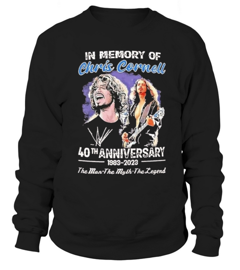 I memory of Chris Cornell Sweatshirt Unisex