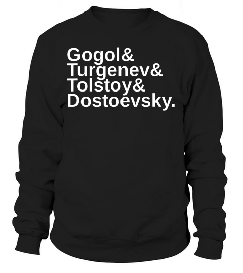 The Russian Literature List T-shirt Sweatshirt Unisex