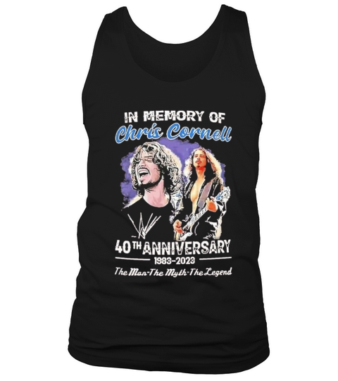 I memory of Chris Cornell Tank Top Unisex
