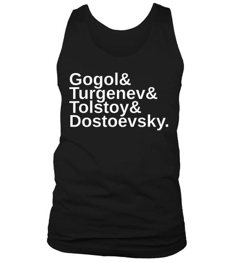 The Russian Literature List T-shirt Tank Top Unisex