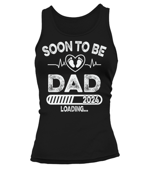 Soon to Be Daddy Est 2024 Fathers Day Tank top Woman