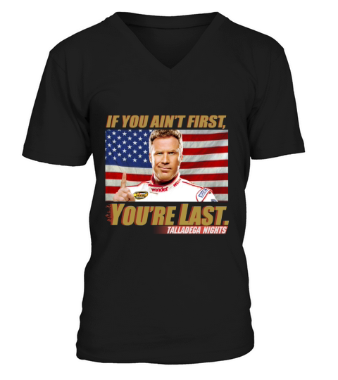 Talladega Nights V-Neck T-shirt
