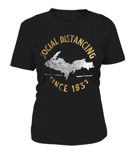 Social distancing since 1837 vintage Women's T-Shirt