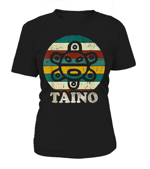 Vintage Sun Distressed Taino Sun Symbol Gift Taino Women's T-Shirt