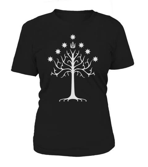 WHITE TREE OF GONDOR THE LORD OF THE RING LORD OF THE RING LOTR GONDORTREE WHITE TREE Women's T-Shirt