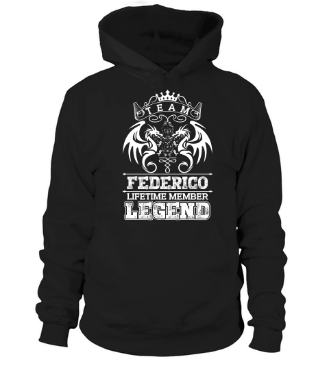 Team Federico Lifetime Member Legend Hoodie Unisex