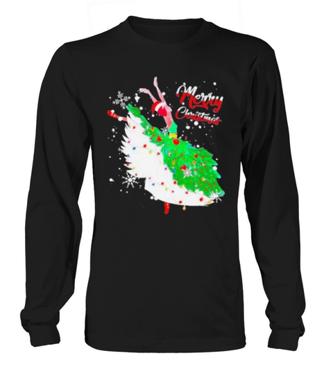 Good Ballet Merry Christmas Long sleeved Unisex