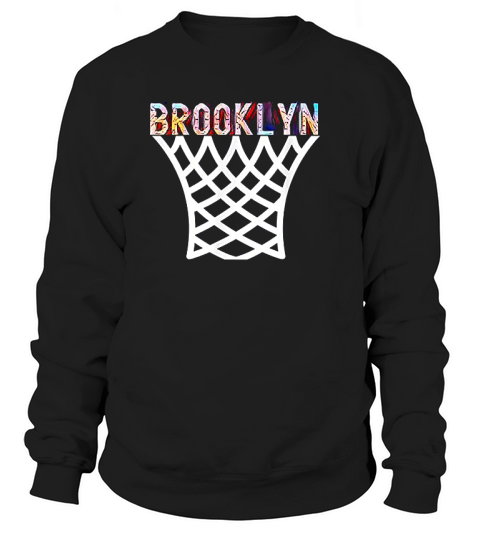 Brooklyn Basketball Game Nets Fan Retro Vintage Bball Sport Sweatshirt Unisex
