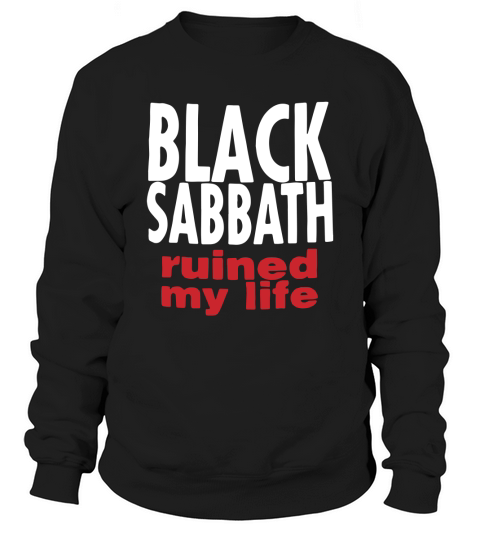 Vintage 1990s Black Sabbath Ruined My Life Sweatshirt Unisex