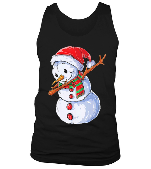 Dabbing Snowman Tank Top Unisex