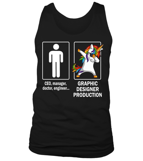 Graphic Designer Production Tank Top Unisex