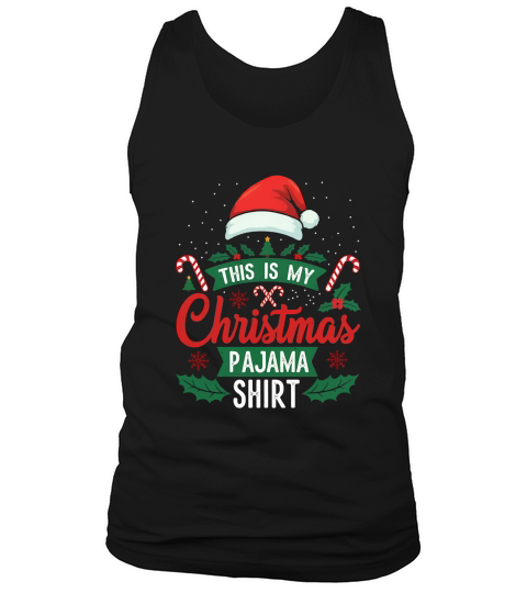 This Is My Christmas Pajama Shirt 02 Tank Top Unisex