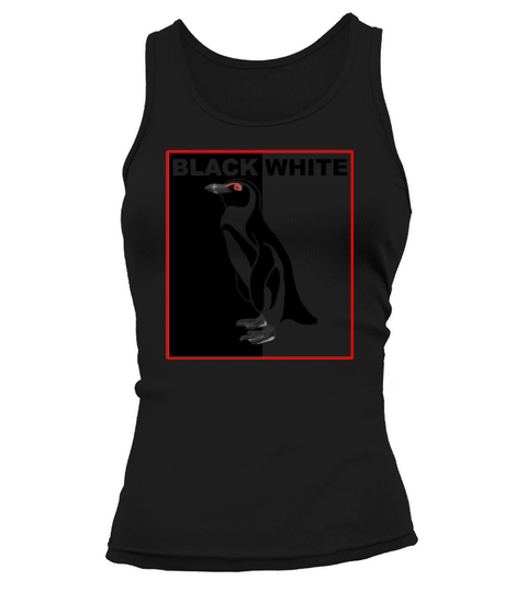 Black   White color blind colorblind Tank top Woman
