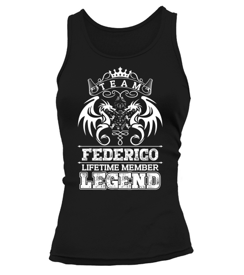 Team Federico Lifetime Member Legend Tank top Woman
