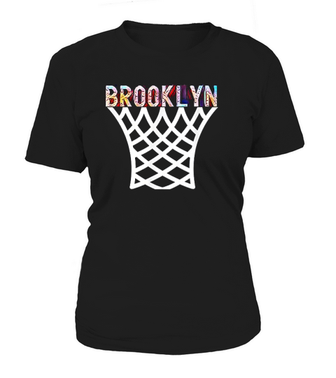 Brooklyn Basketball Game Nets Fan Retro Vintage Bball Sport Women's T-Shirt