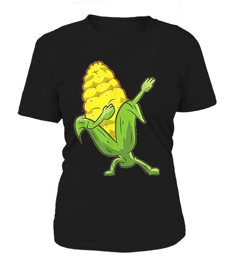 Funny Dabbing Corn Cute Dancing Corn Gift For Corn Farmer Women's T-Shirt