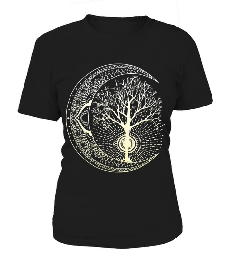 Mandala Tree Of Life Tattoo Style T-shirt Women's T-Shirt