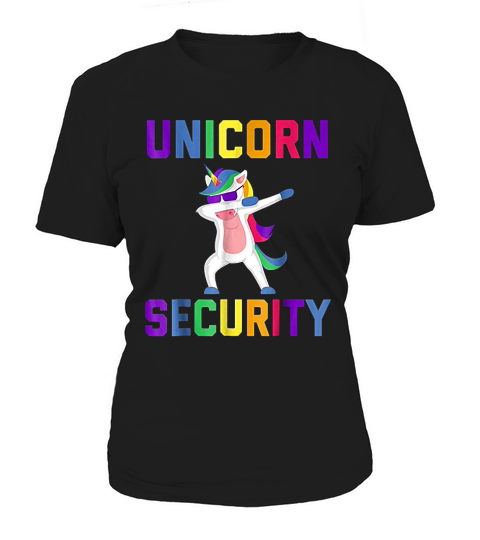 Unicorn Security Funny Gift Women's T-Shirt