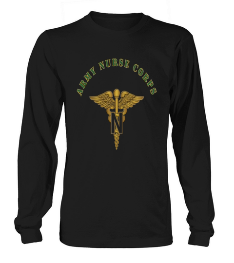 Army branch nurse corps Long sleeved Unisex