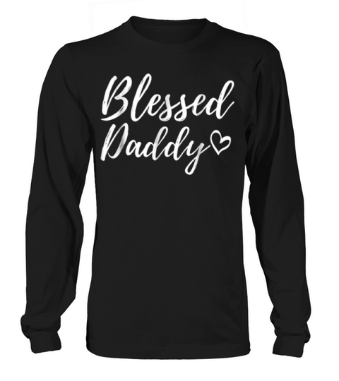 Beautiful Blessed Daddy Christmas Family Matching Sweater Long sleeved Unisex
